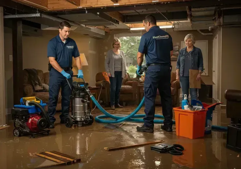 Basement Water Extraction and Removal Techniques process in Fords, NJ