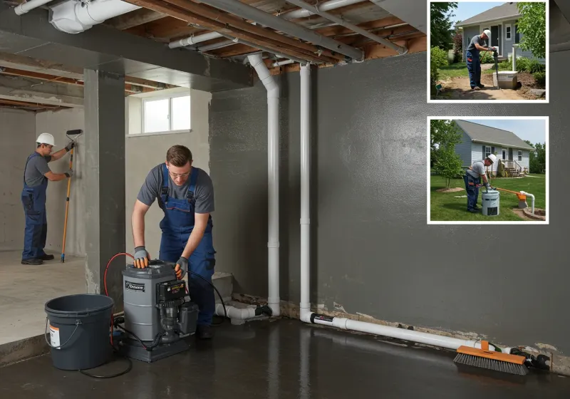 Basement Waterproofing and Flood Prevention process in Fords, NJ